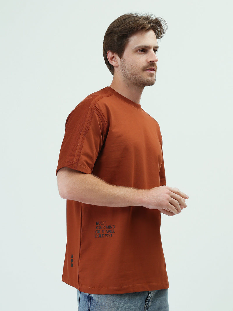 T-shirt Homme Oversize Minimaliste à Manches Courtes - TSH25SPR20331TM1