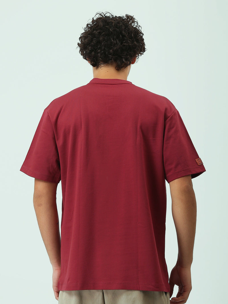 T-Shirt Homme Oversize à Grand Imprimé Vintage - TSH25SPR20465TM1