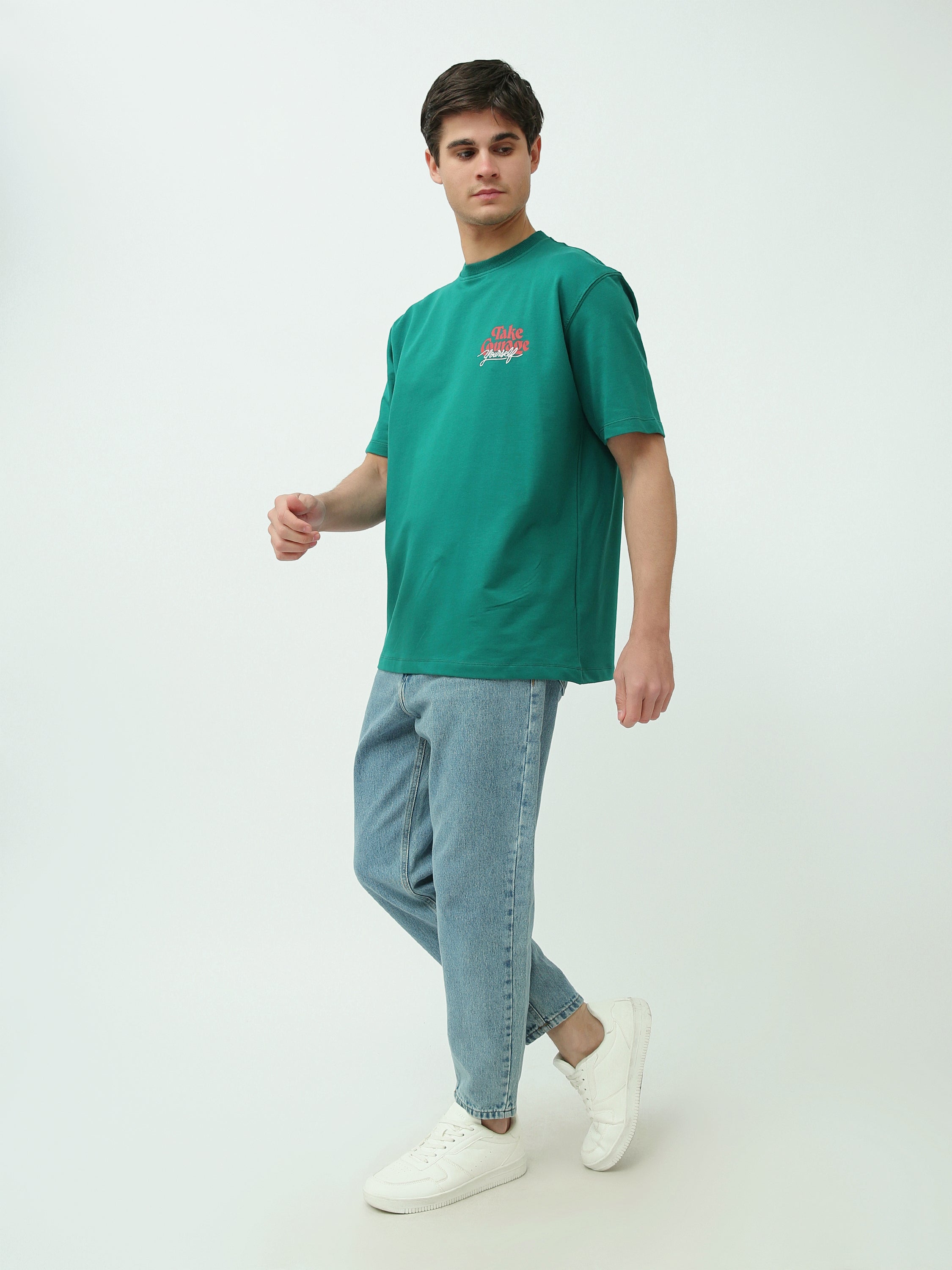 T-Shirt Homme à Imprimé Poitrine – Style Casual Moderne - TSH25SPRO20255TM1