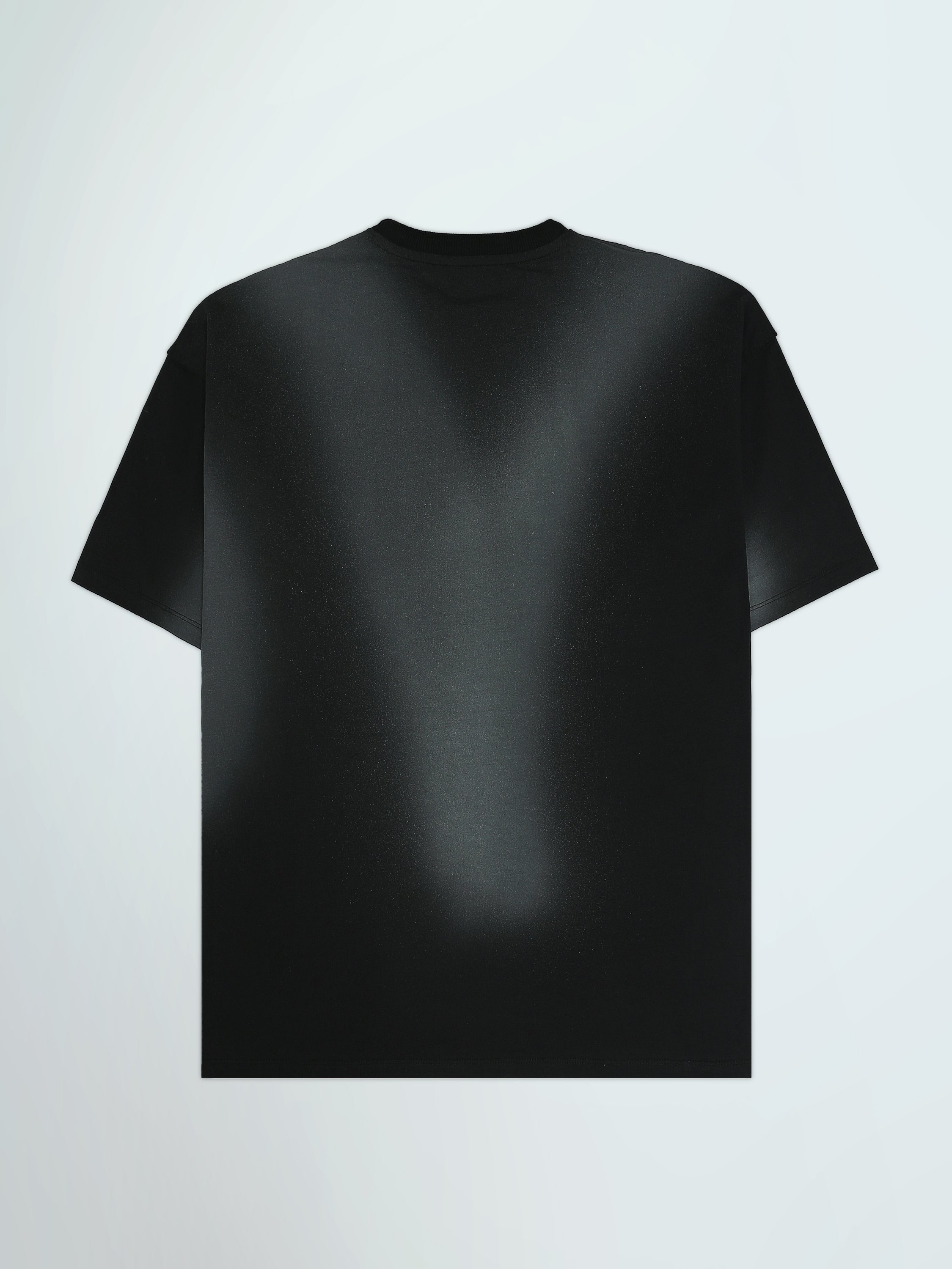 T-Shirt Homme Oversize à Imprimé Typographique Streetwear - TSH25SPRO20343TM1