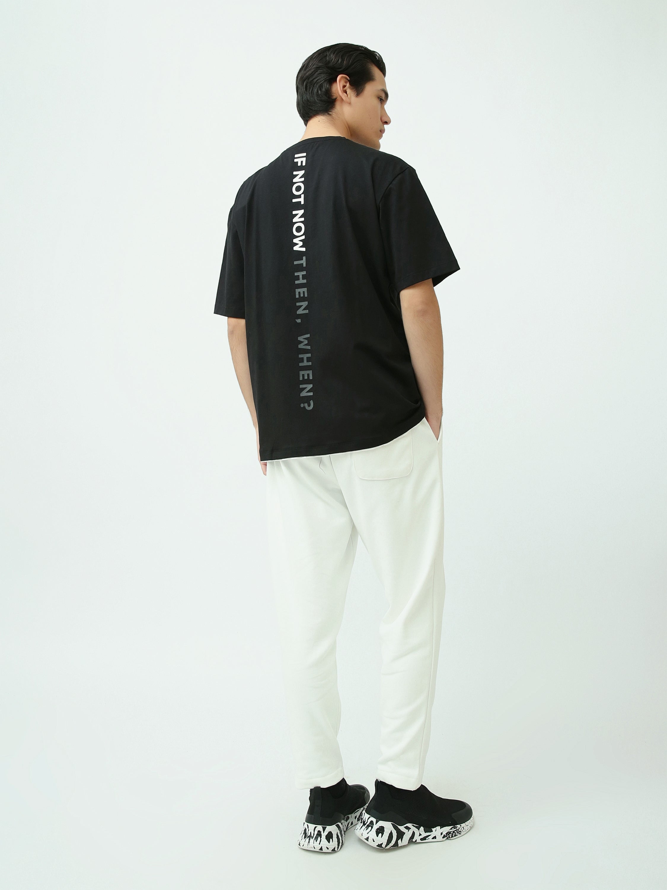 T-Shirt Homme Oversize à Imprimé Photo Graphique Streetwear - TSH25SPRO20394TM1