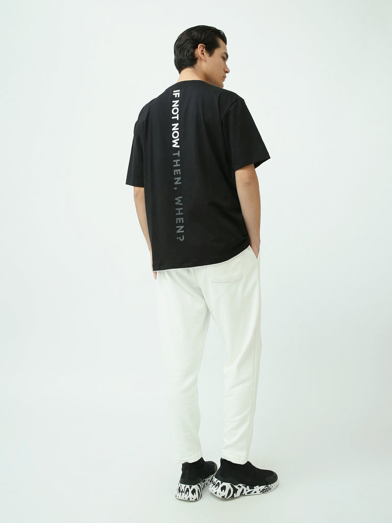 T-Shirt Homme Oversize à Imprimé Photo Graphique Streetwear - TSH25SPRO20394TM1