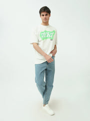 T-shirt Homme Off-White Oversized Imprimé Zest Vert – Style Streetwear - TSH25SPRO20404TM1