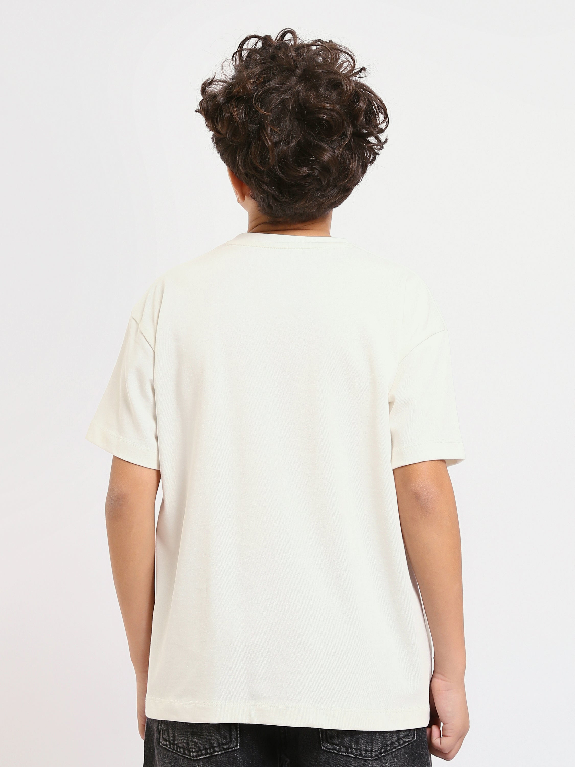 T-shirt Garçon – Imprimé ‘Future’ – Design Moderne et Confortable - TSH25SPRO20416TB1