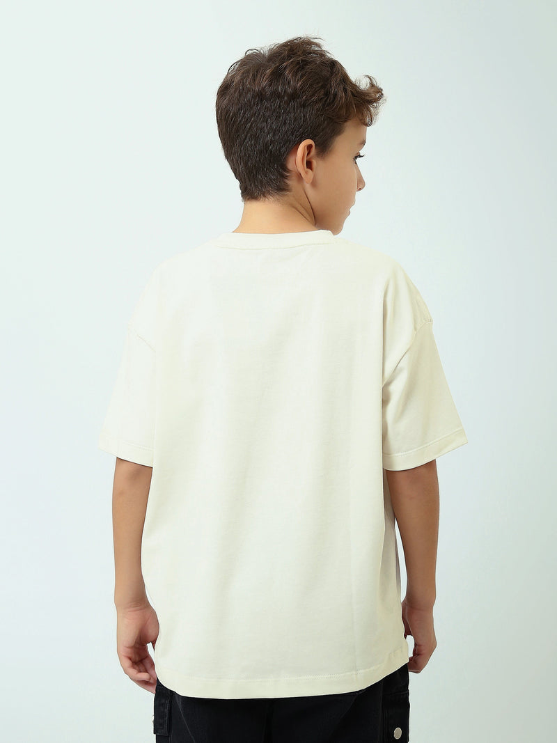 T-shirt Garçon Oversize Imprimé Graphique –TSH25SPRO20420TB1