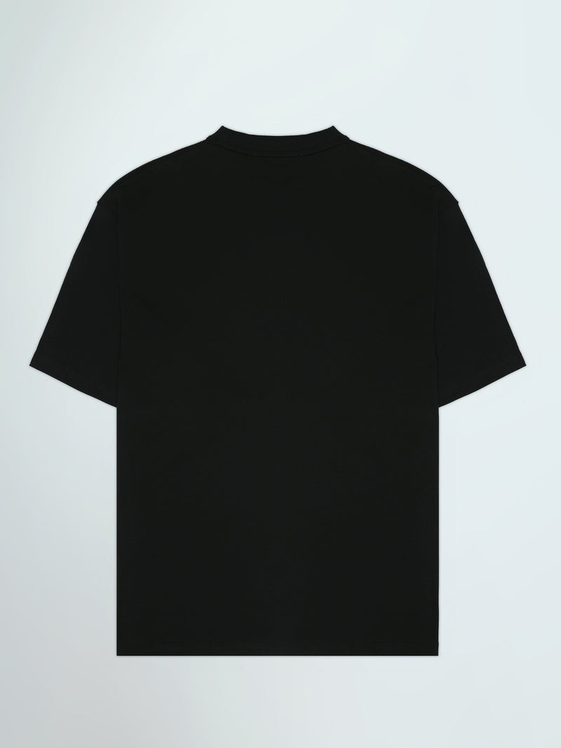 T-shirt Homme Oversize à Empiècements Graphiques - TSH25SPRO20433TM1