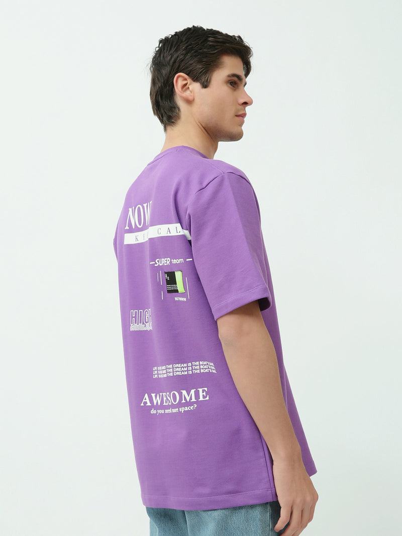 T-shirt homme manches courtes imprimé – Style streetwear moderne - TSH25SPRO20438TM1
