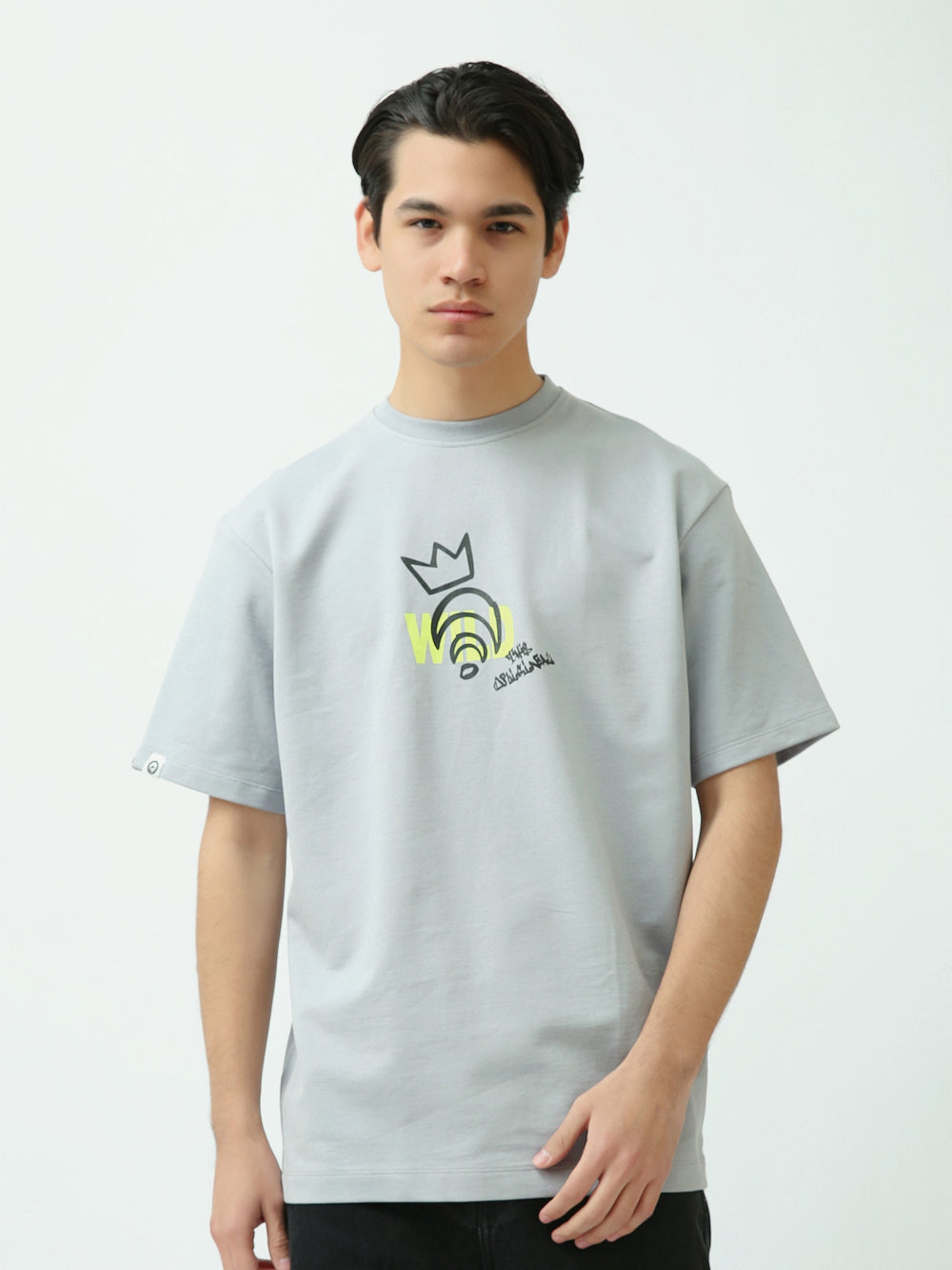 T-Shirt Homme Oversize à Imprimé Graphique Urbain - TSH25SPRO20439TM1