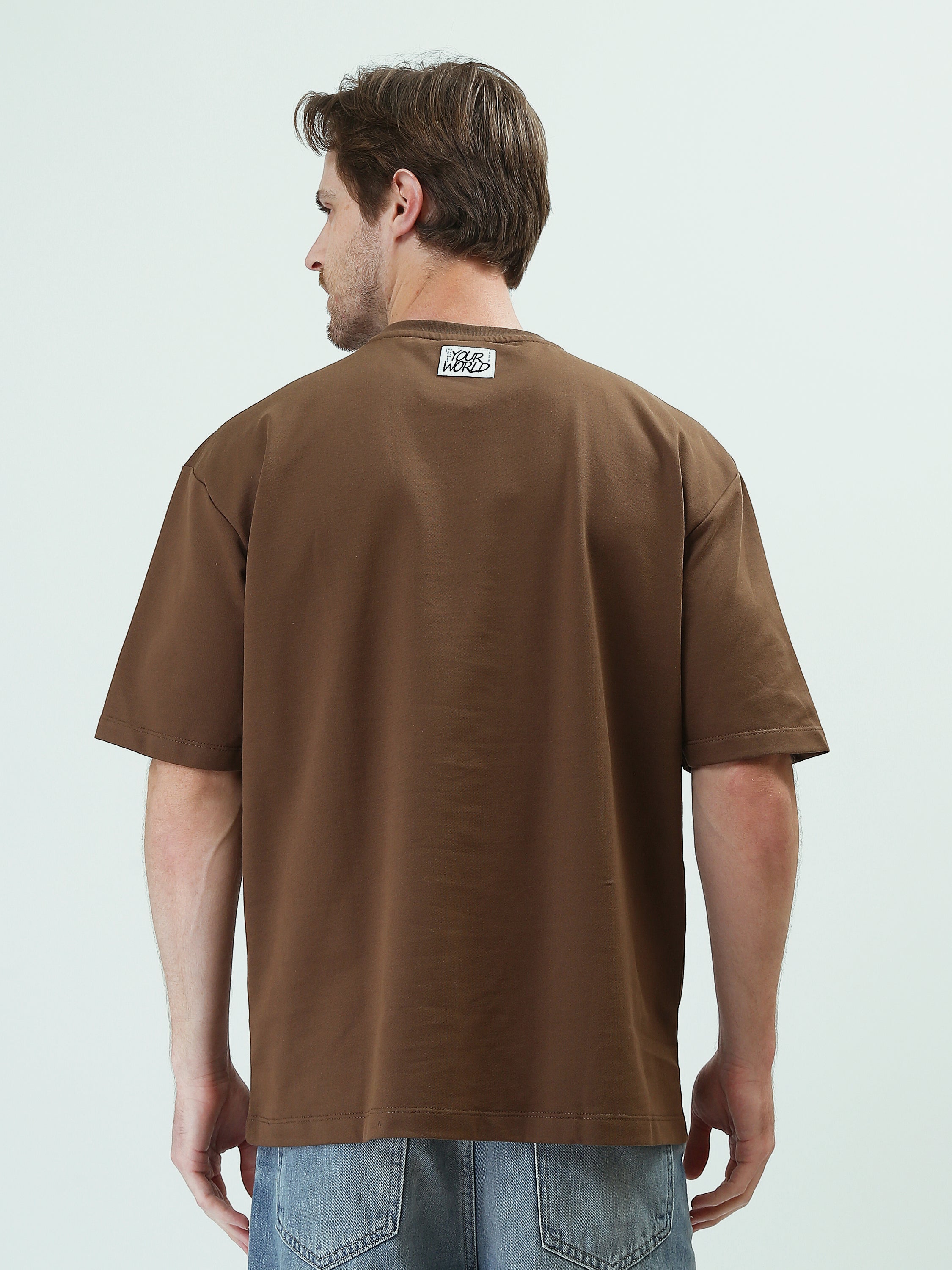 T-shirt Homme avec Impression Graphique – Style Décontracté et Moderne - TSH25SPRO20444TM1