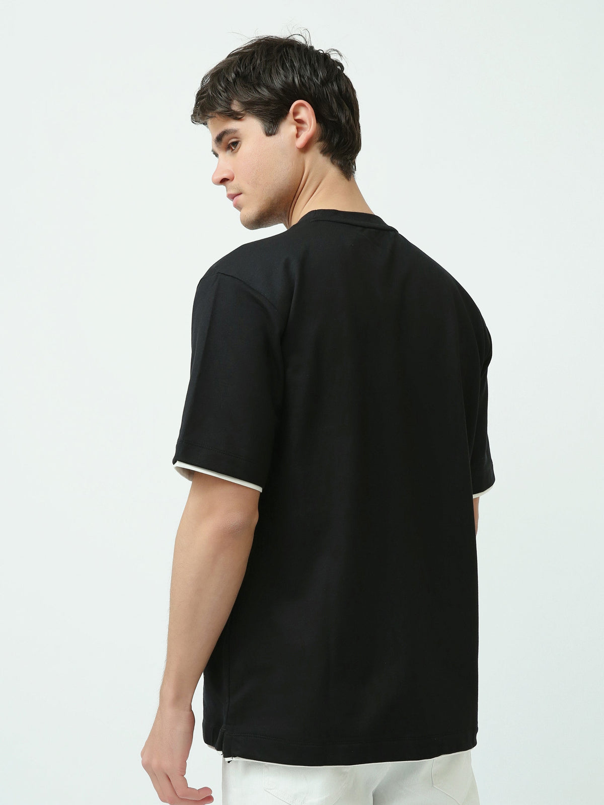 T-shirt Homme Casual Simple – Design Moderne avec Détail Zippé et Confort Quotidien - TSH25SPRO20447TM1