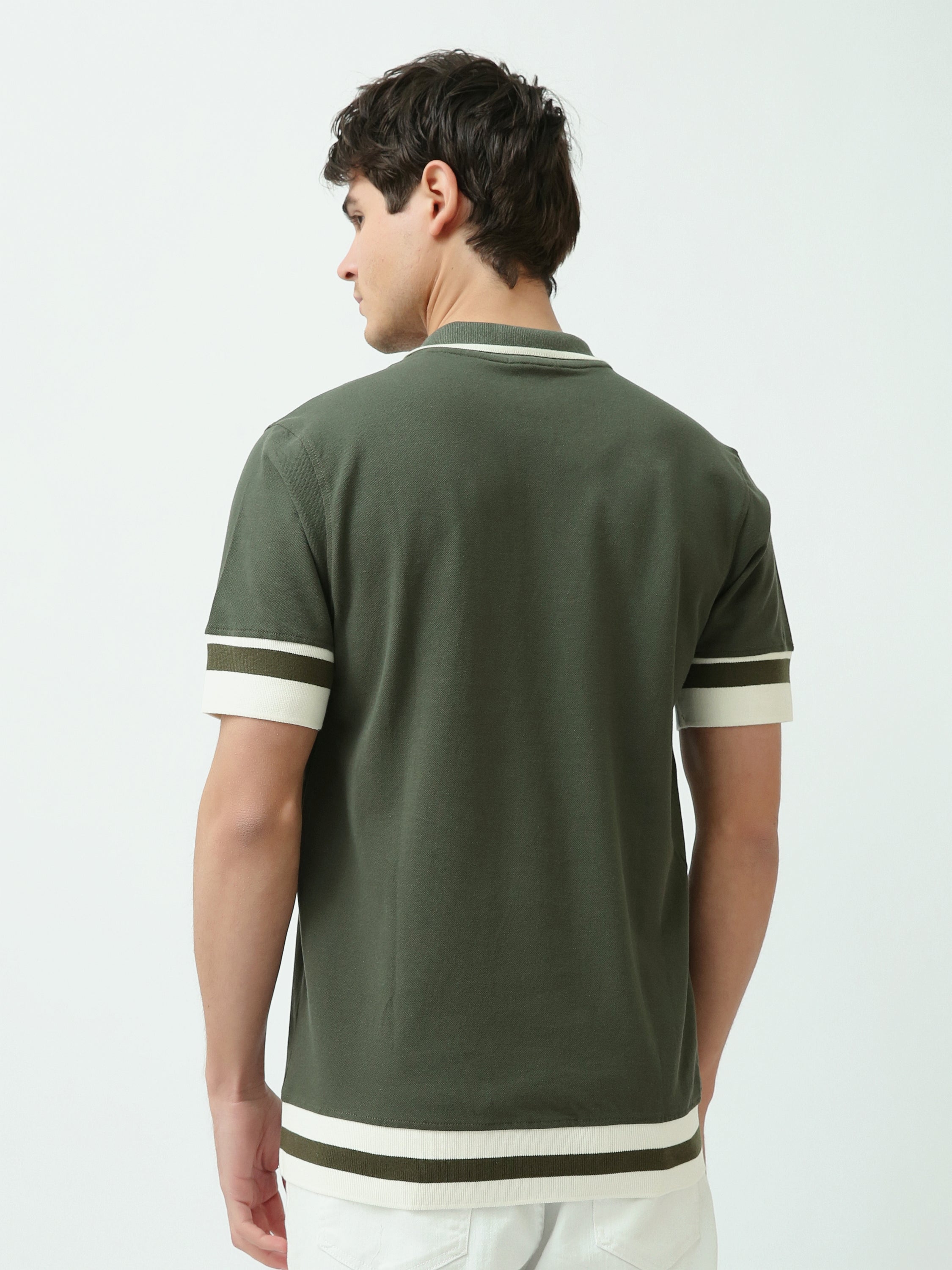 تيشيرت بولو رجالي بتصميم عصري - POS24SBPR21906TM1