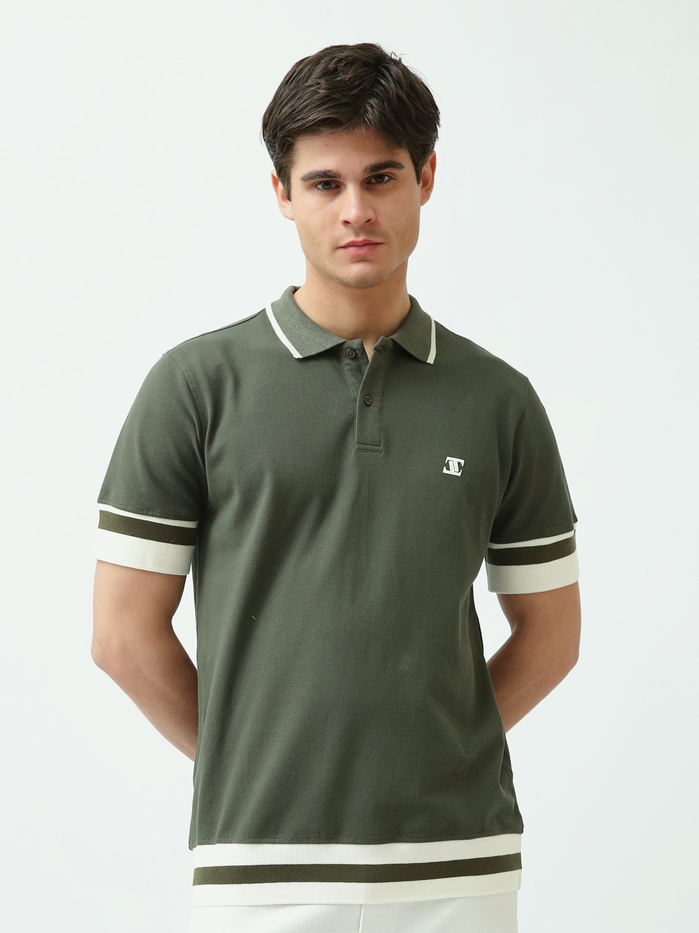 Polo Homme Élégant – Design Moderne avec Détails Subtils et Logo Chic - POS24SBPR21906TM1