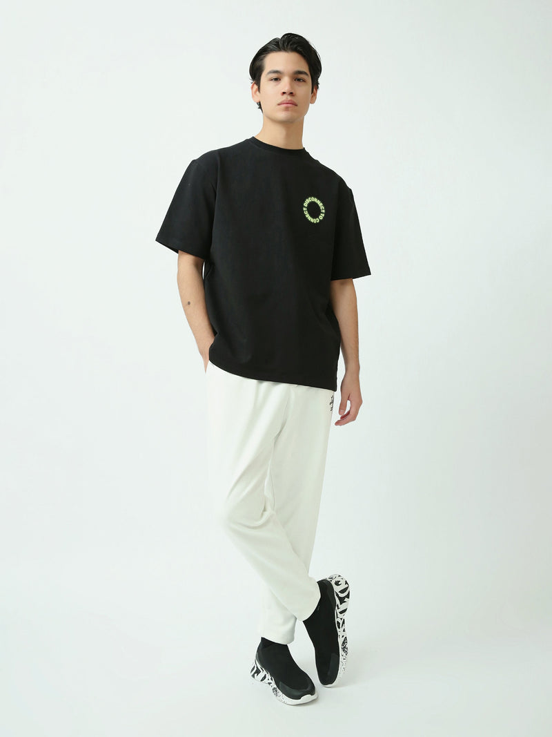 T-Shirt Oversize Homme à Petit Imprimé Graphique - TSH25SPRO20522TM1