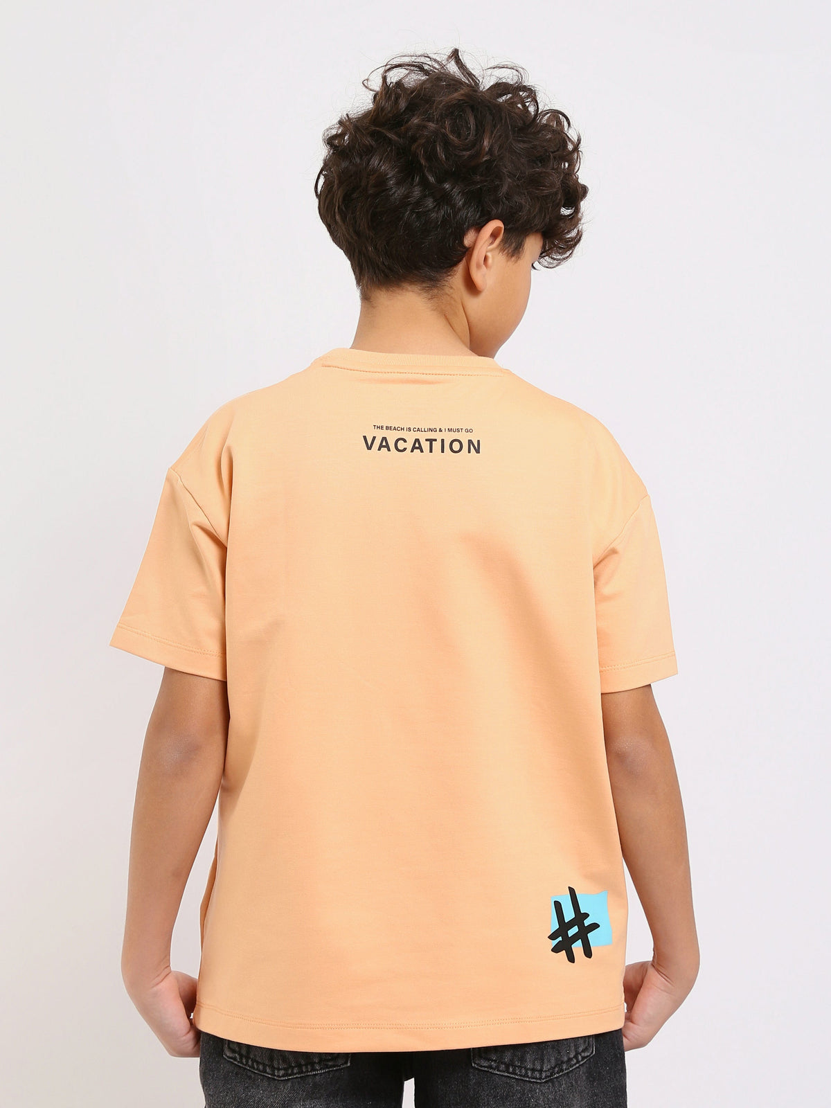 T-shirt Garçon Pêche "Vacation" – Design Fun et Graphique - TSH25SPRO32667TB1