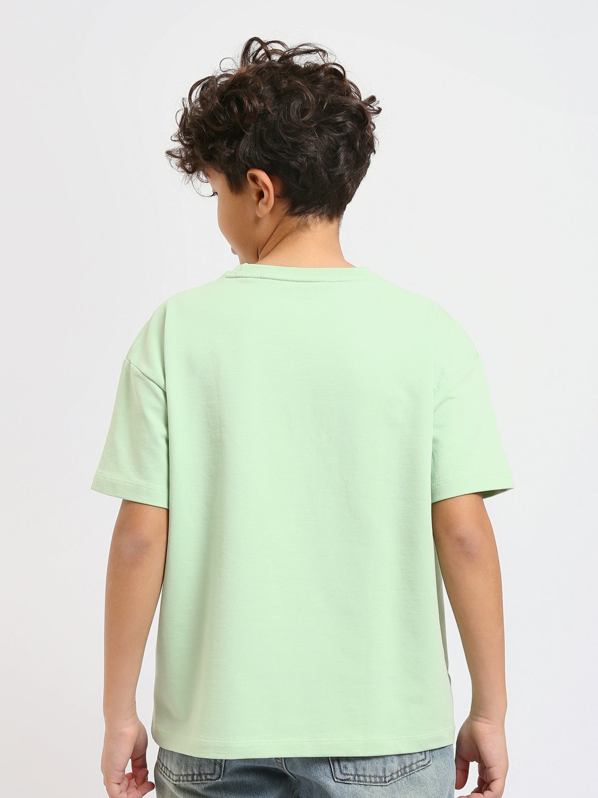 T-shirt Garçon Oversize Imprimé Skateboard Style Streetwear - TSH25SPRO32675TB1