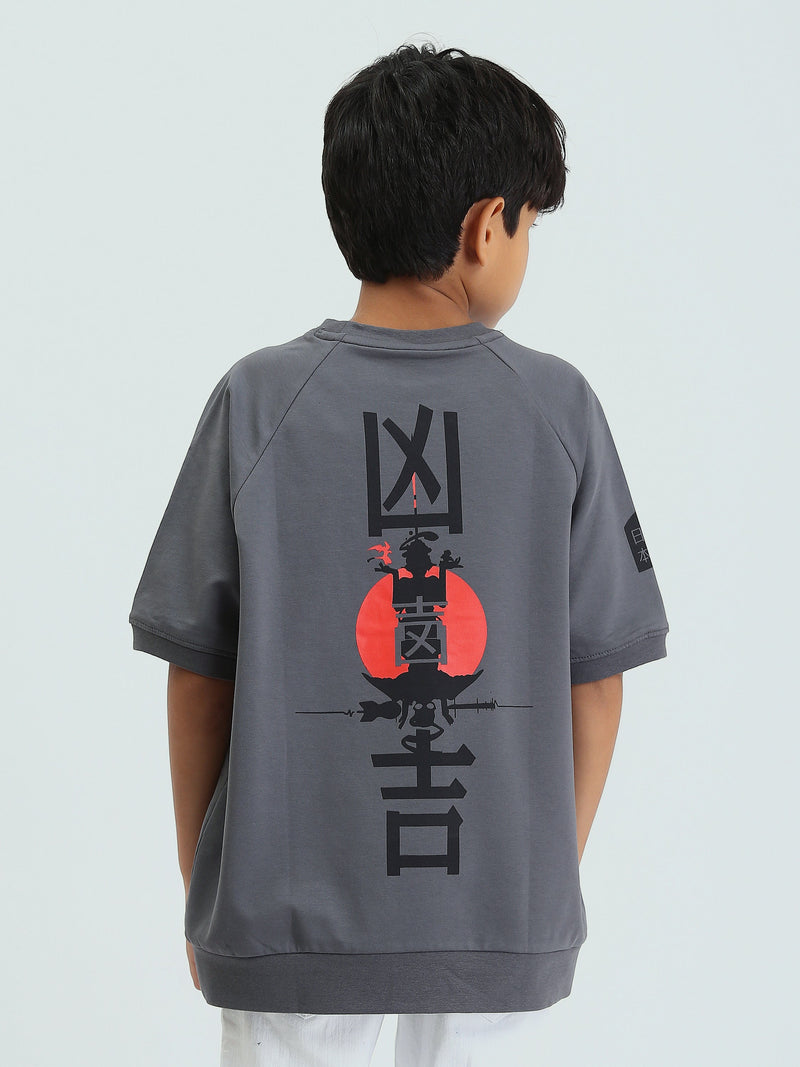 T-shirt garçon imprimé graphique Tokyo - TSH25SPRO32731TB1