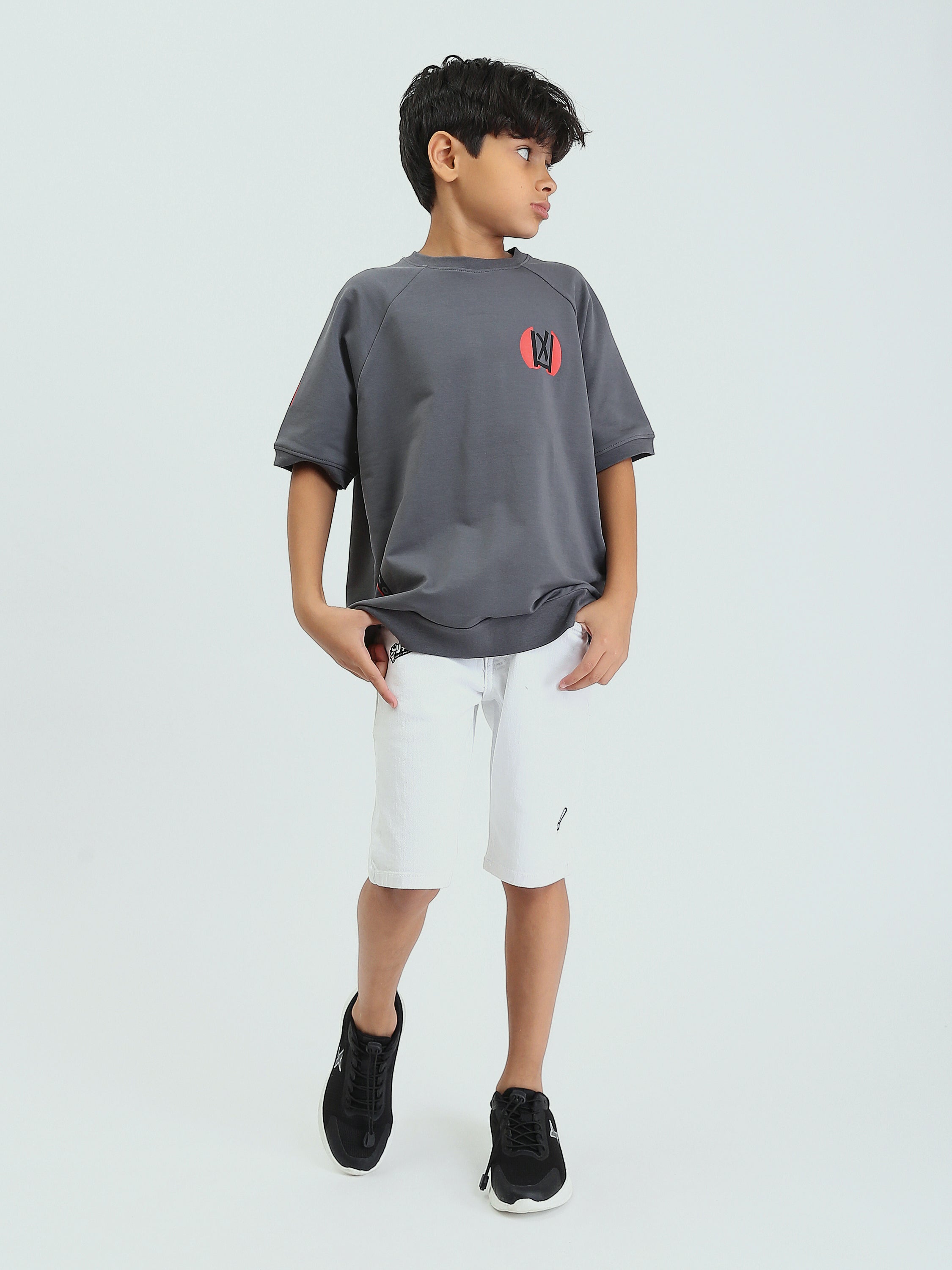 T-shirt garçon imprimé graphique Tokyo - TSH25SPRO32731TB1