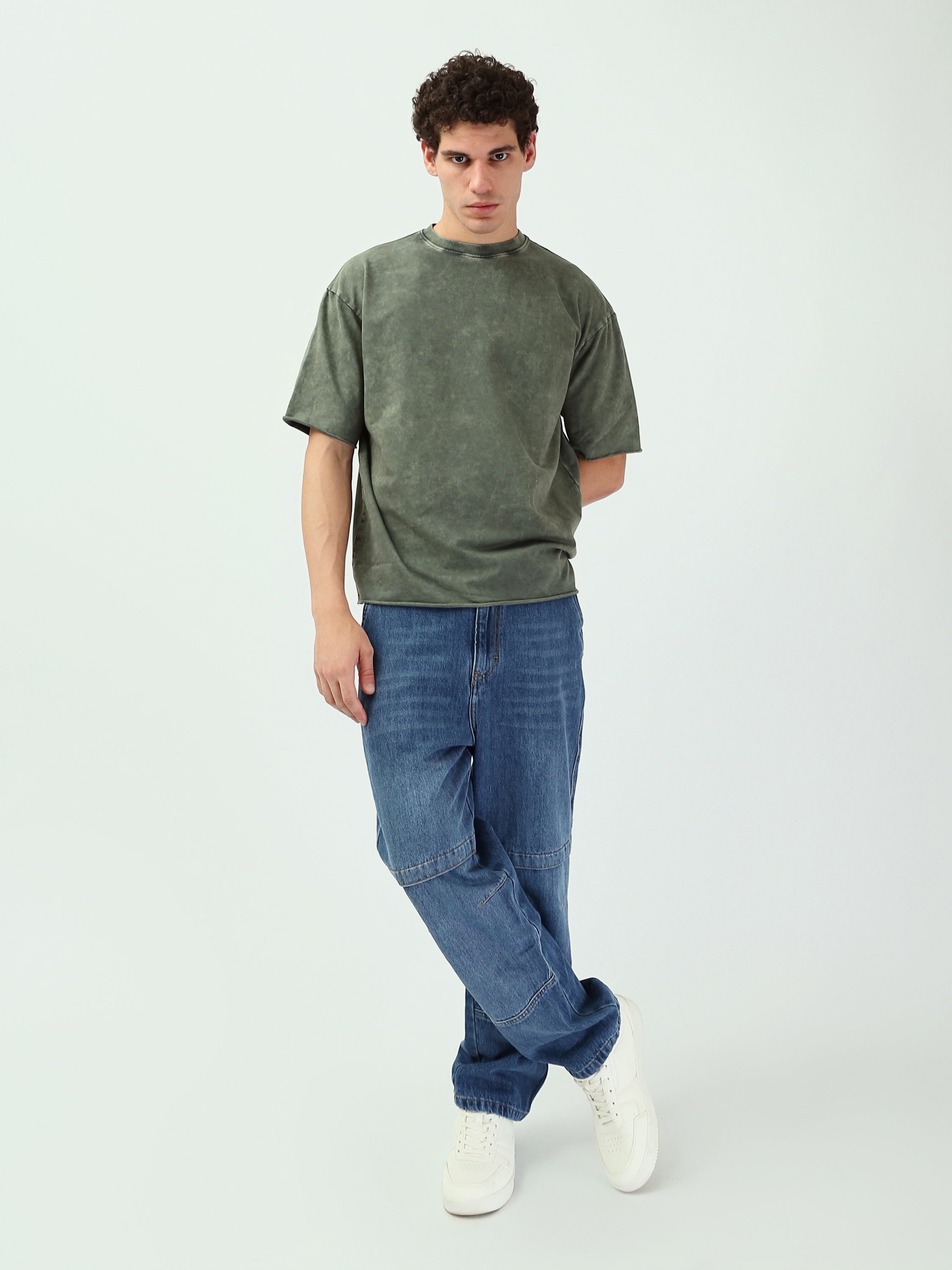T-shirt oversize homme – Style décontracté et moderne - TSH25STRO20267TM1