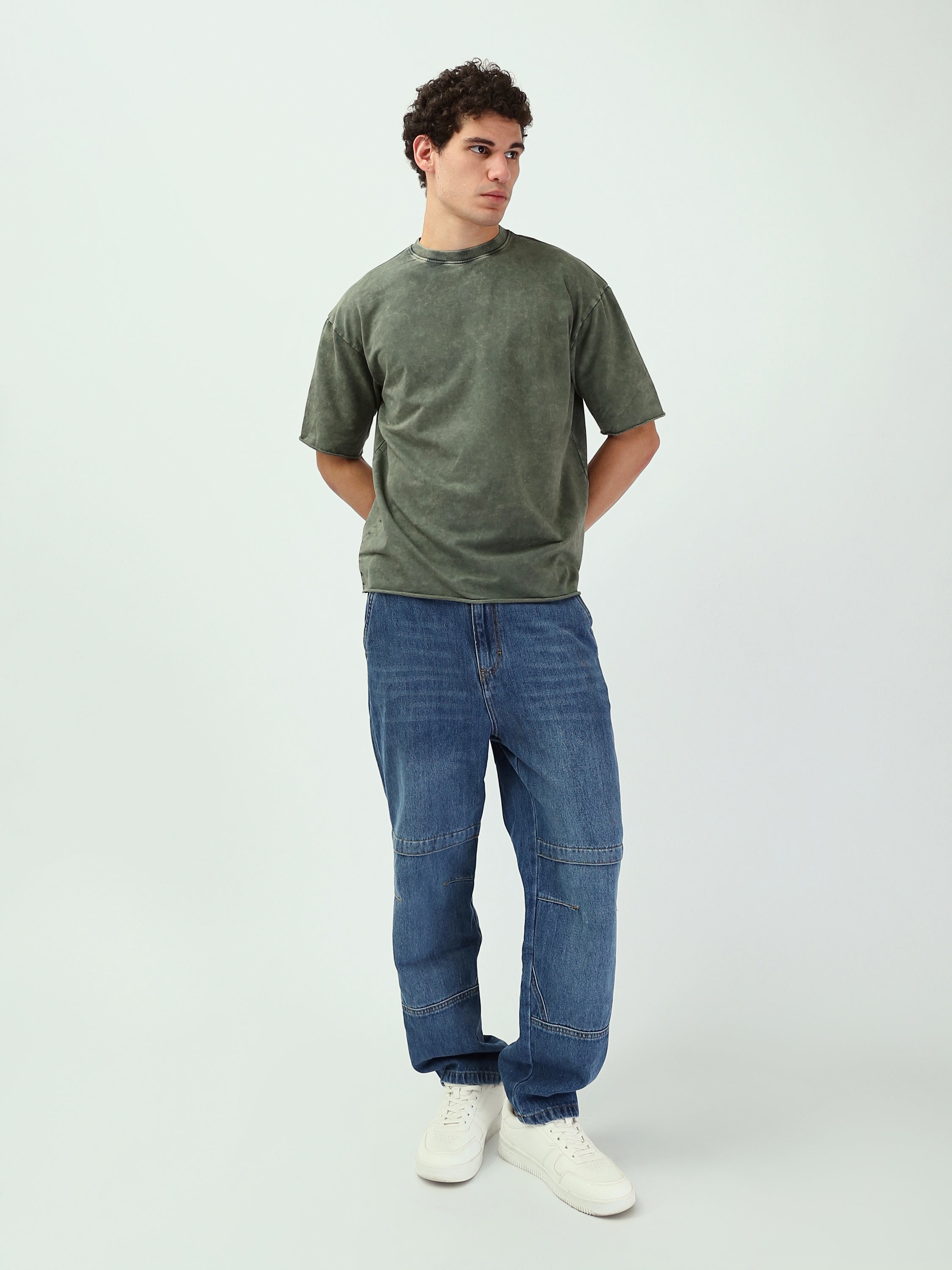 T-shirt oversize homme – Style décontracté et moderne - TSH25STRO20267TM1