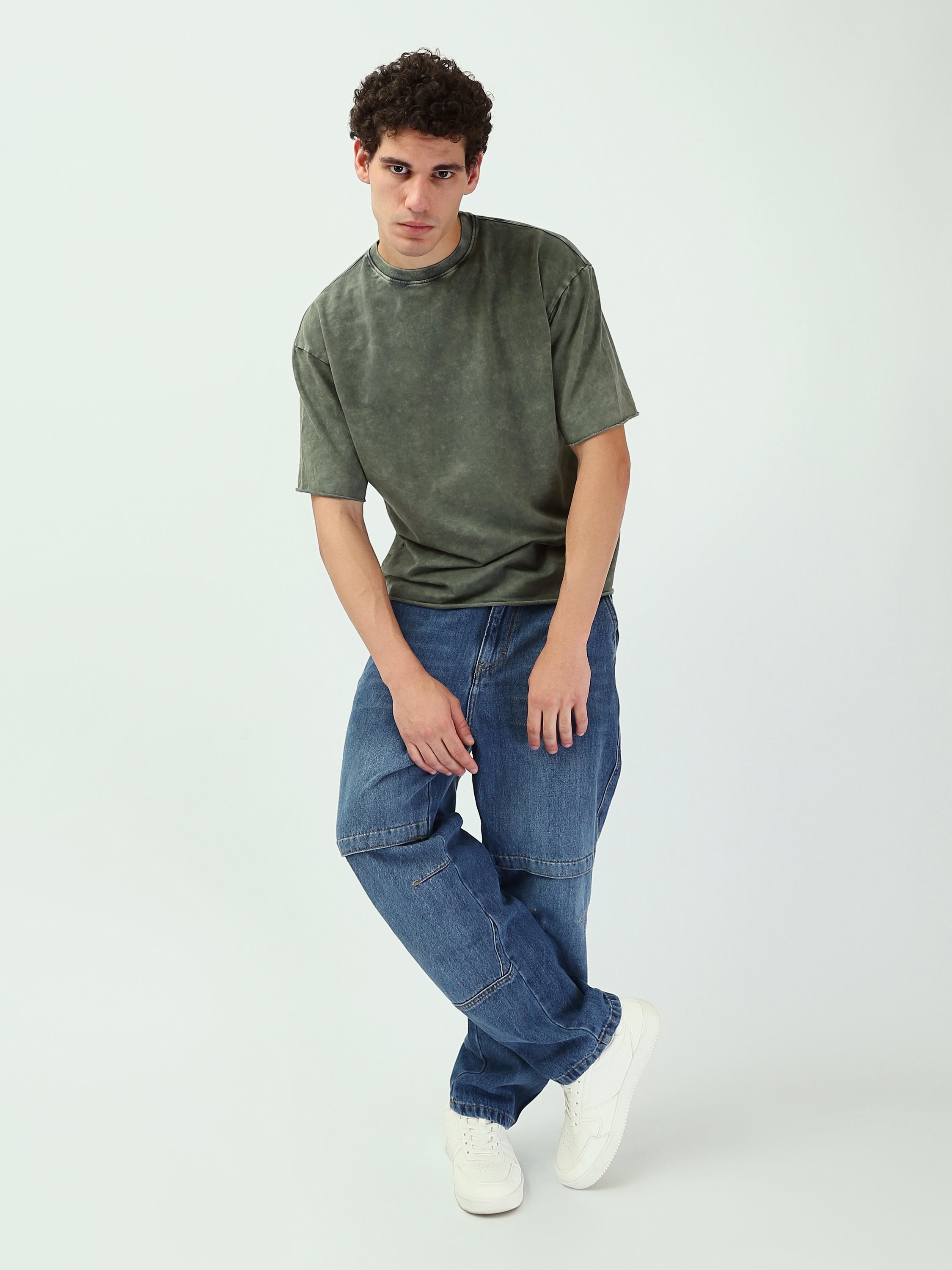 T-shirt oversize homme – Style décontracté et moderne - TSH25STRO20267TM1