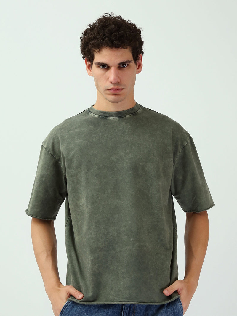 T-shirt oversize homme – Style décontracté et moderne - TSH25STRO20267TM1