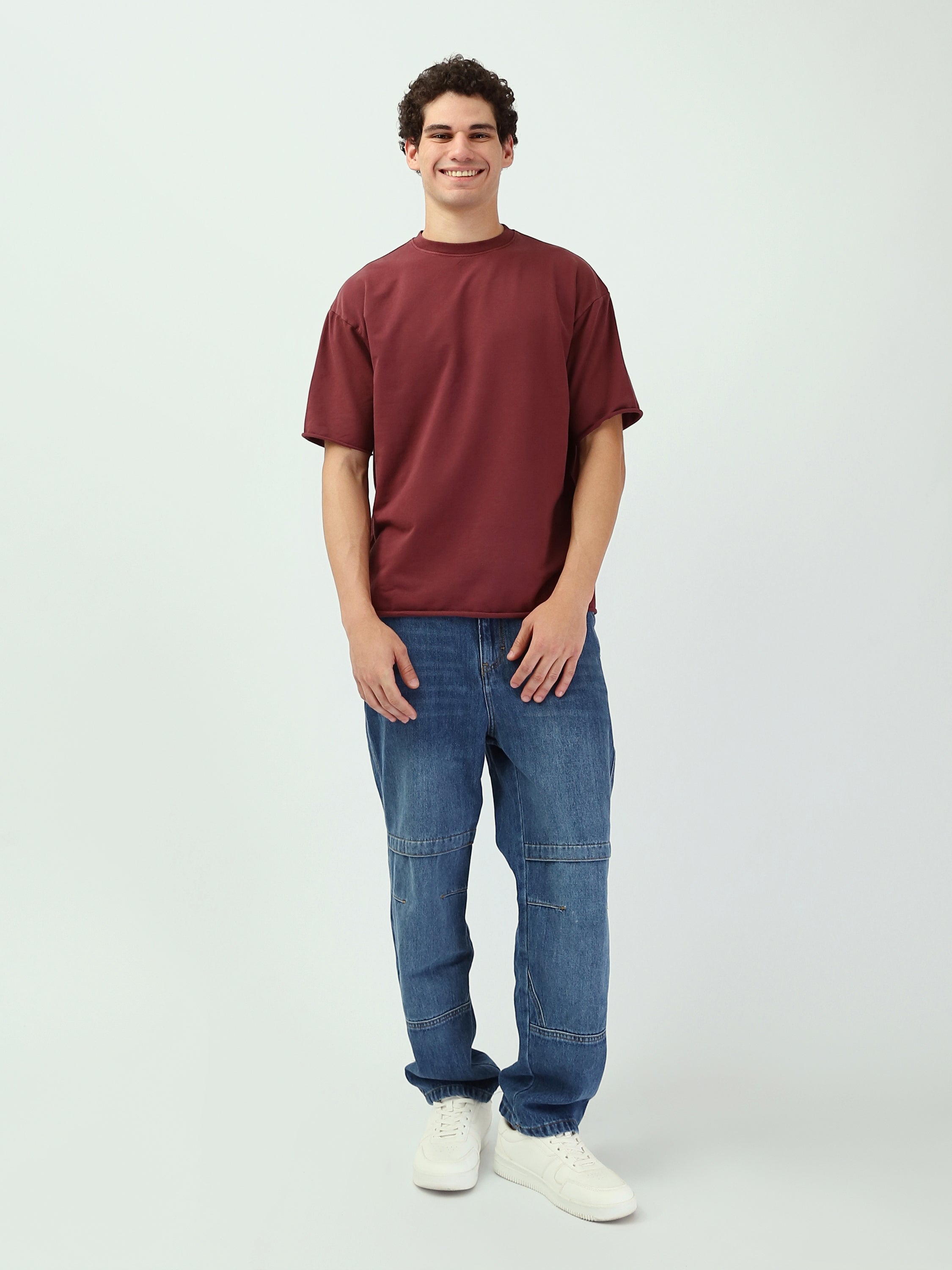 T-shirt oversize homme – Style décontracté et moderne - TSH25STRO20267TM1