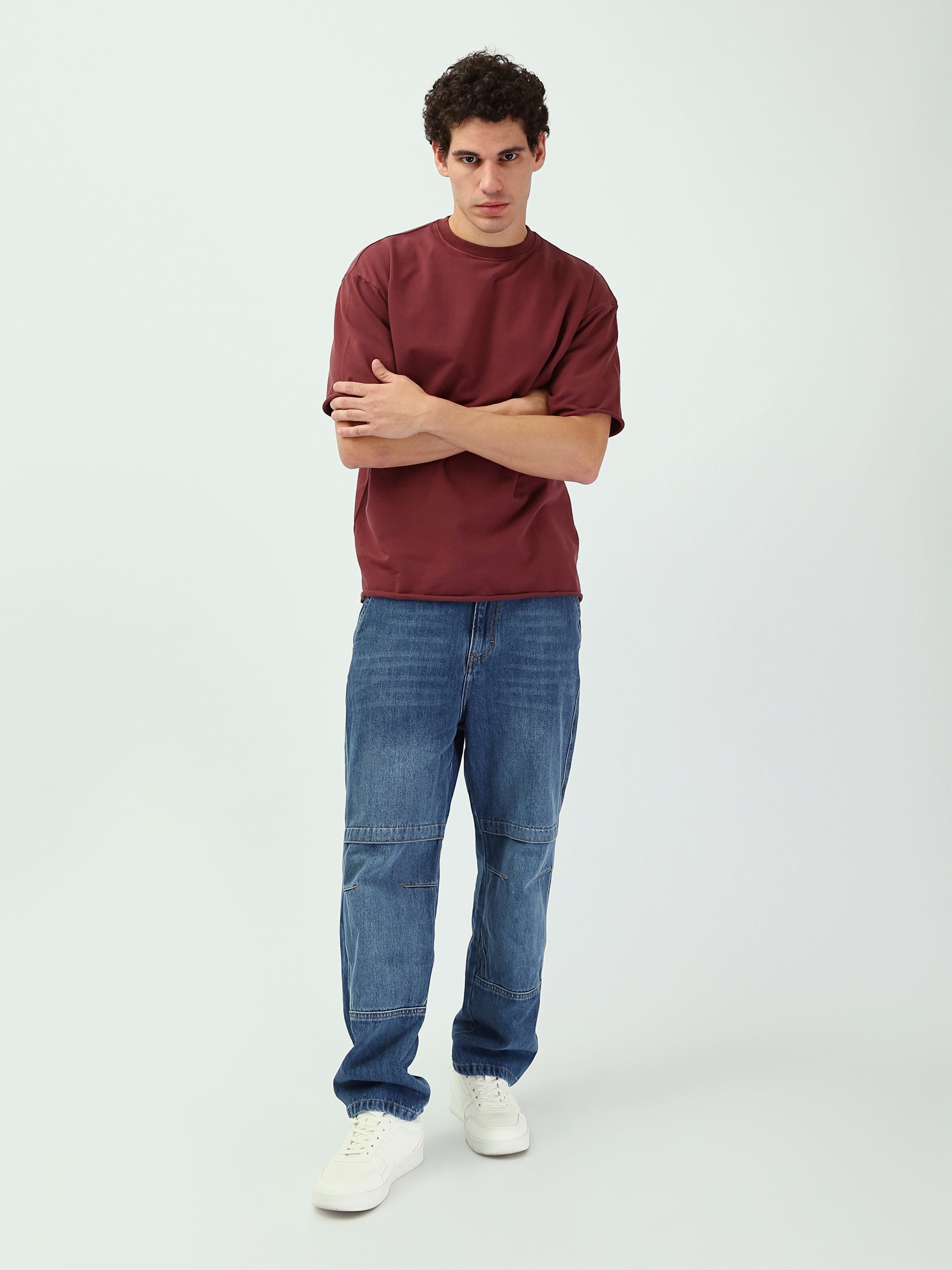 T-shirt oversize homme – Style décontracté et moderne - TSH25STRO20267TM1