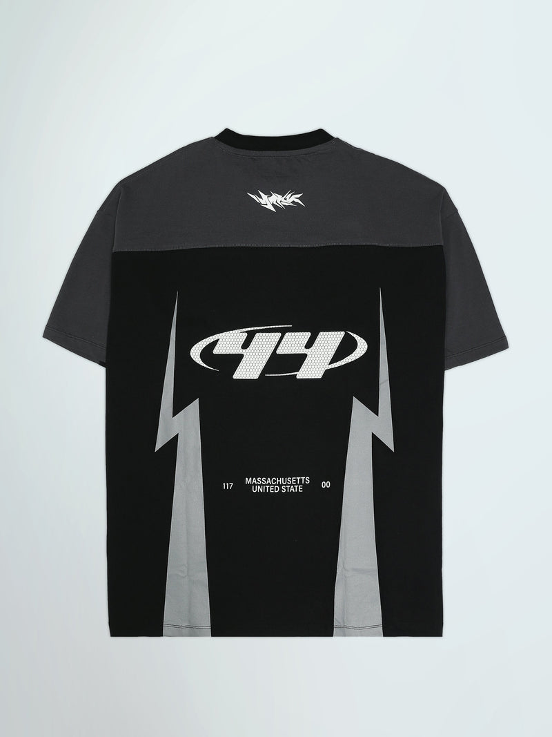 T-shirt Oversize Homme à Imprimé Graphique Streetwear - TSH25STRO20553TM1