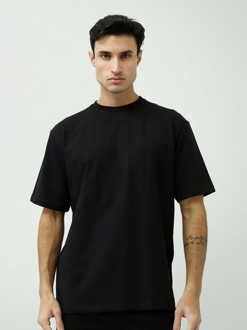T-shirt Homme Oversize Uni – Basic Premium à Manches Courtes - TSH25WBRO20210TM1