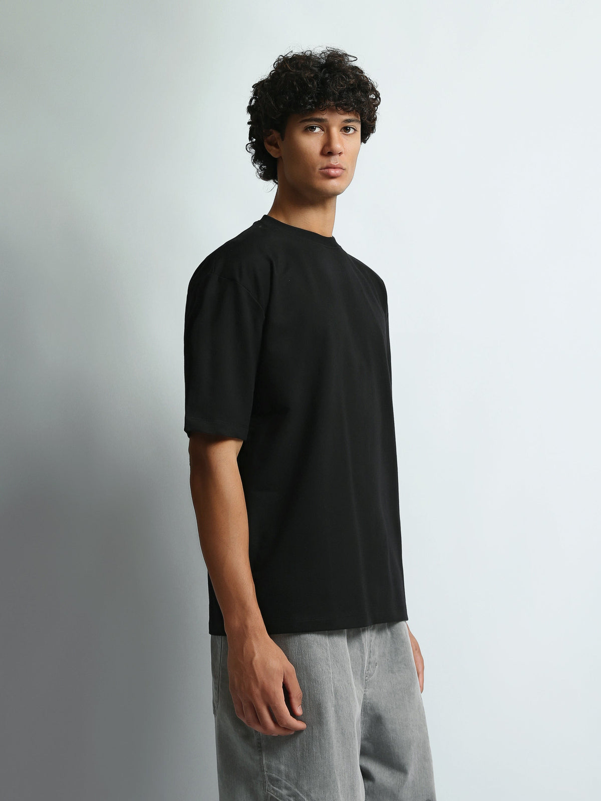 T-Shirt Homme Oversize Basique à Col Rond - TSH26S20000001TM1