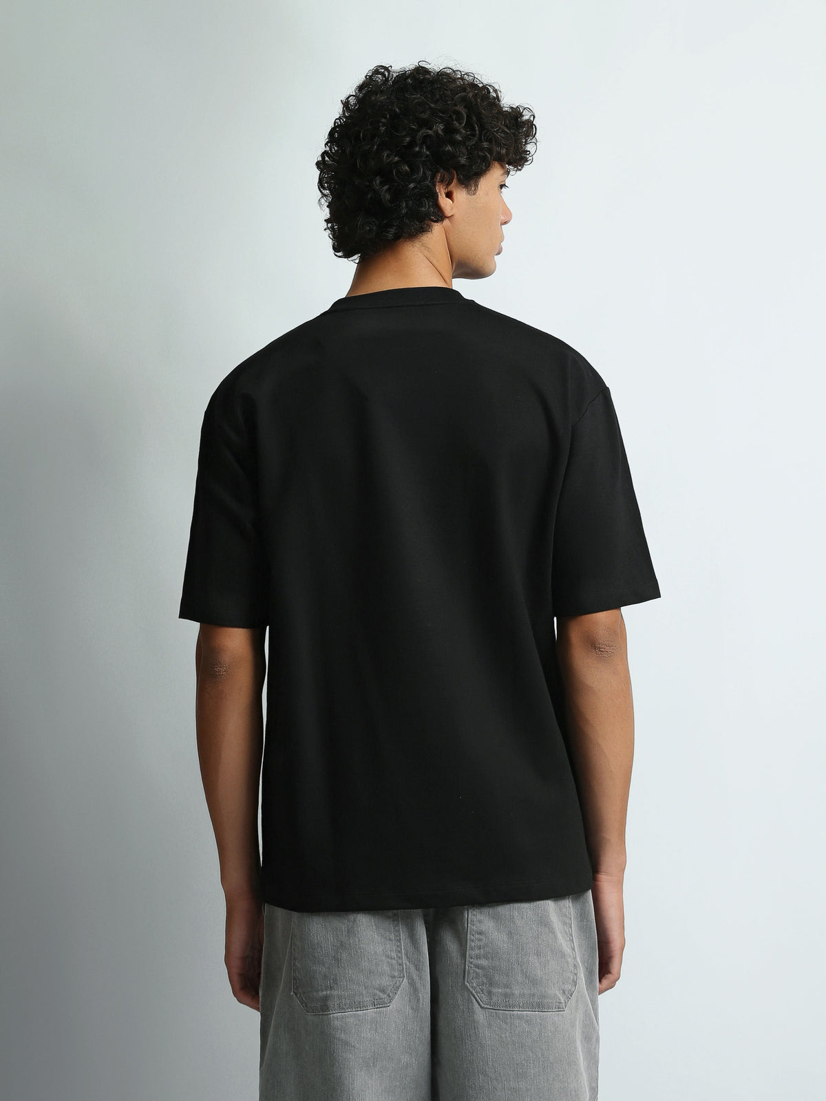 T-Shirt Homme Oversize Basique à Col Rond - TSH26S20000001TM1