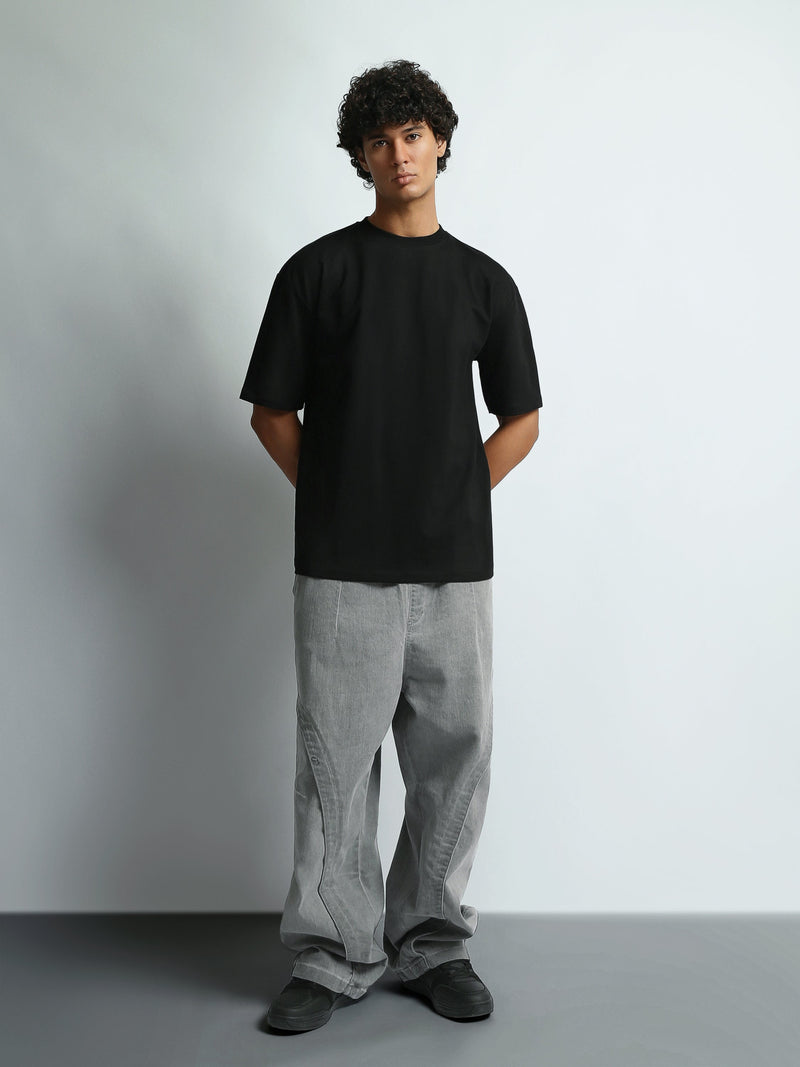 T-Shirt Homme Oversize Basique à Col Rond - TSH26S20000001TM1