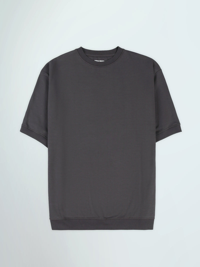 T-Shirt Oversize Homme Uni à Col Rond – Style Minimaliste - TSH26S20000002TM1