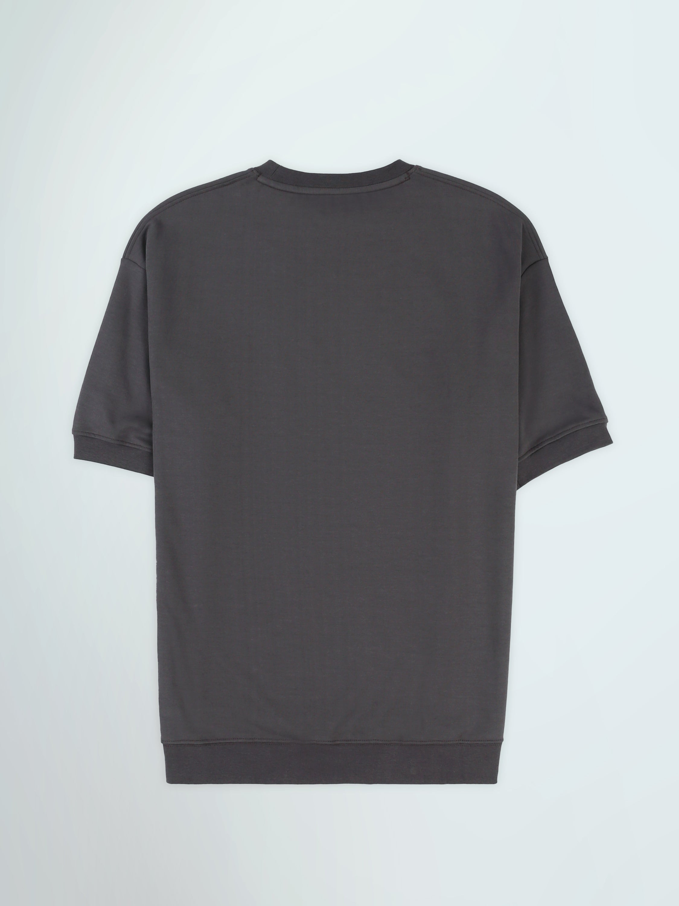 T-Shirt Oversize Homme Uni à Col Rond – Style Minimaliste - TSH26S20000002TM1