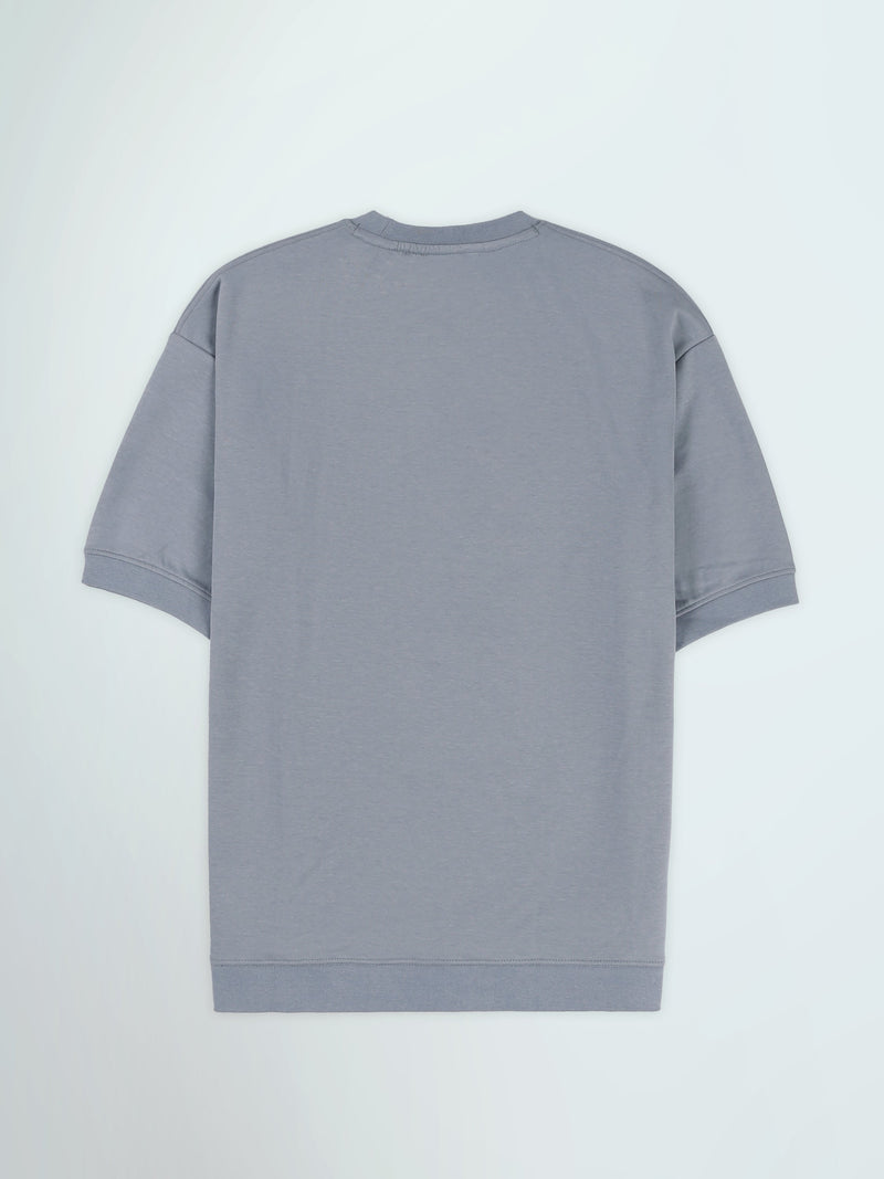 T-Shirt Oversize Homme Uni à Col Rond – Style Minimaliste - TSH26S20000002TM1