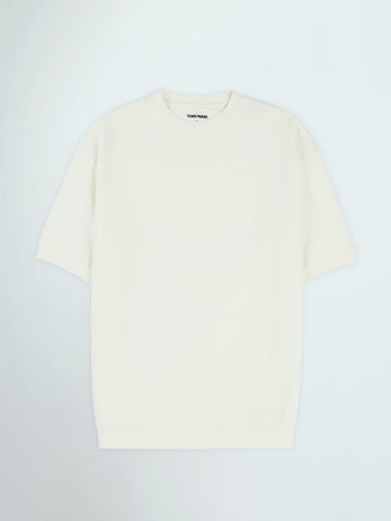 T-Shirt Oversize Homme Uni à Col Rond – Style Minimaliste - TSH26S20000002TM1