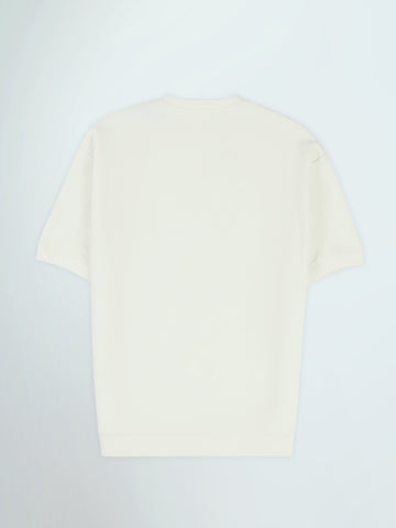 T-Shirt Oversize Homme Uni à Col Rond – Style Minimaliste - TSH26S20000002TM1