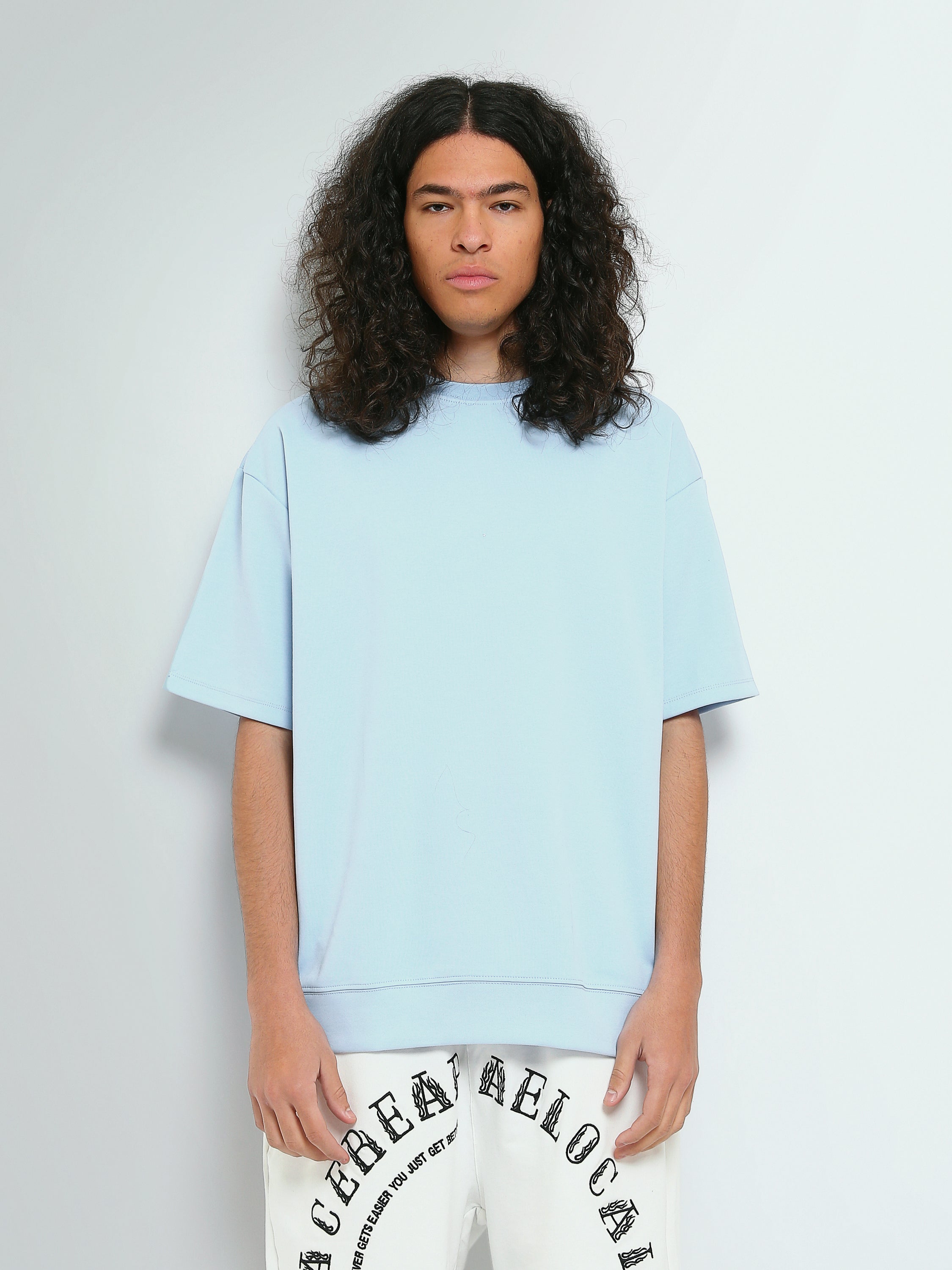T-Shirt Homme Oversize Uni à Manches Courtes - TSH26S20000003TM1