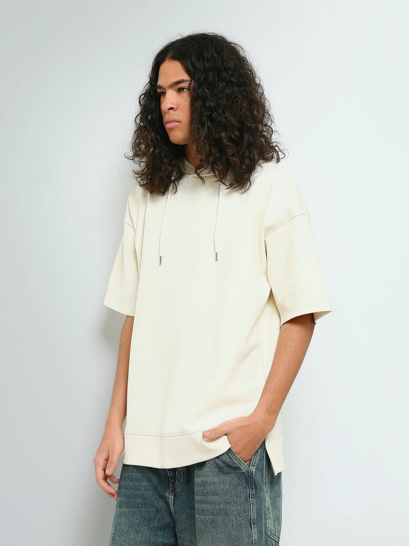 T-Shirt Homme Oversize à Capuche et Manches Courtes - TSH26S20000004TM1