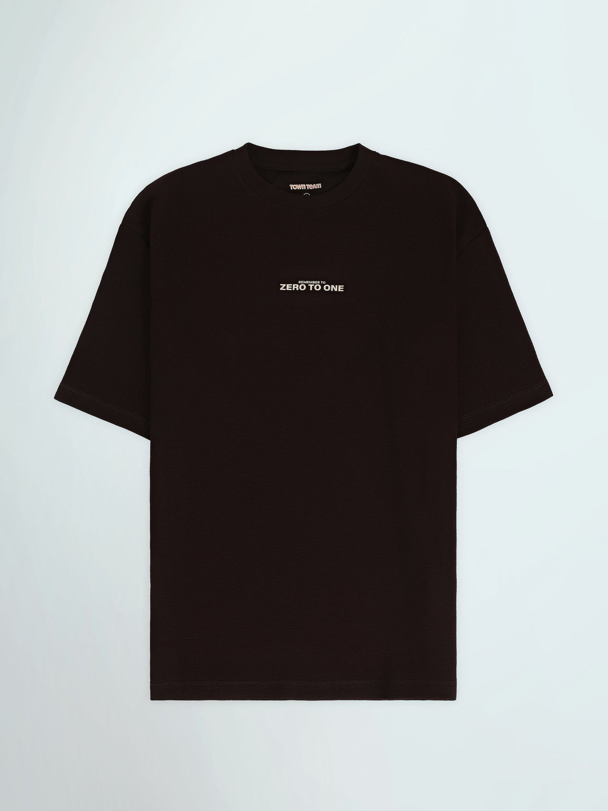 T-Shirt Homme Oversize à Imprimé Zero to One - TSH26S20000084TM1