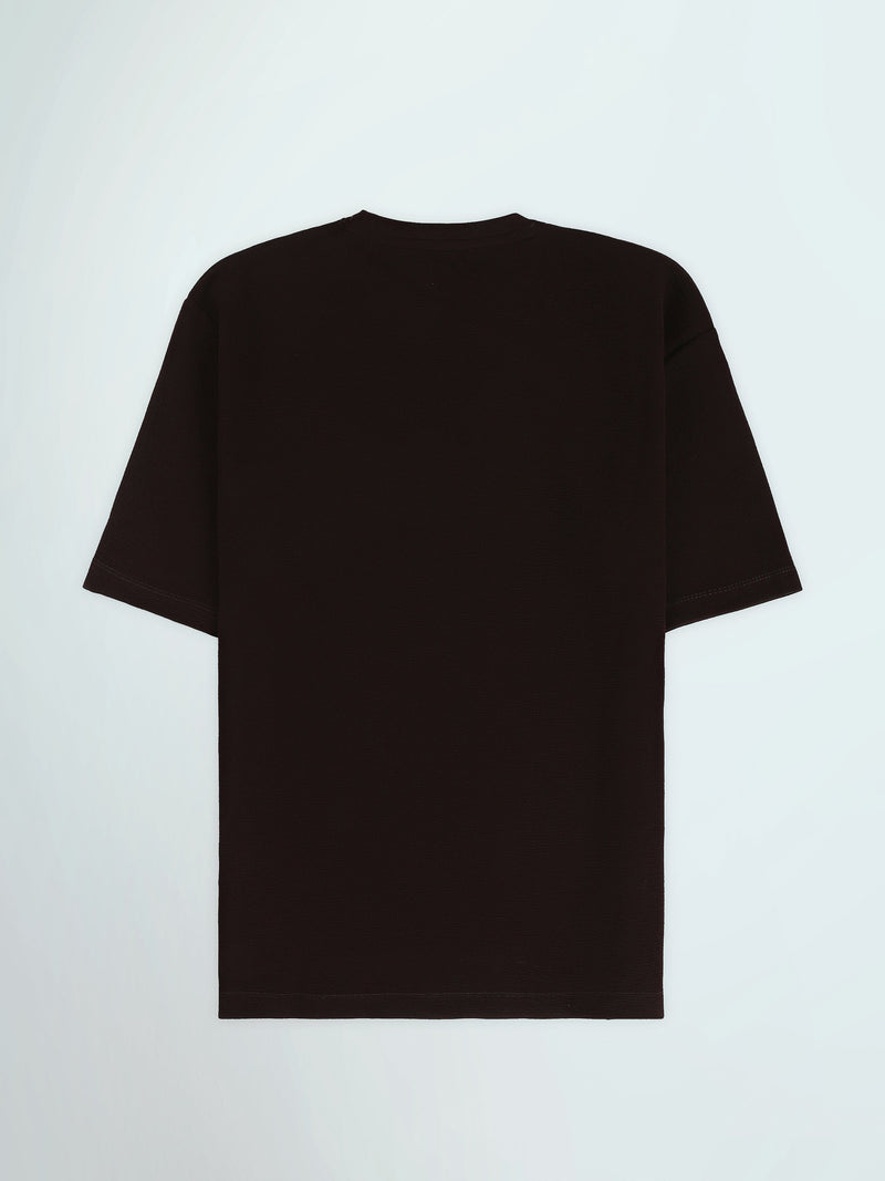 T-Shirt Homme Oversize à Imprimé Zero to One - TSH26S20000084TM1
