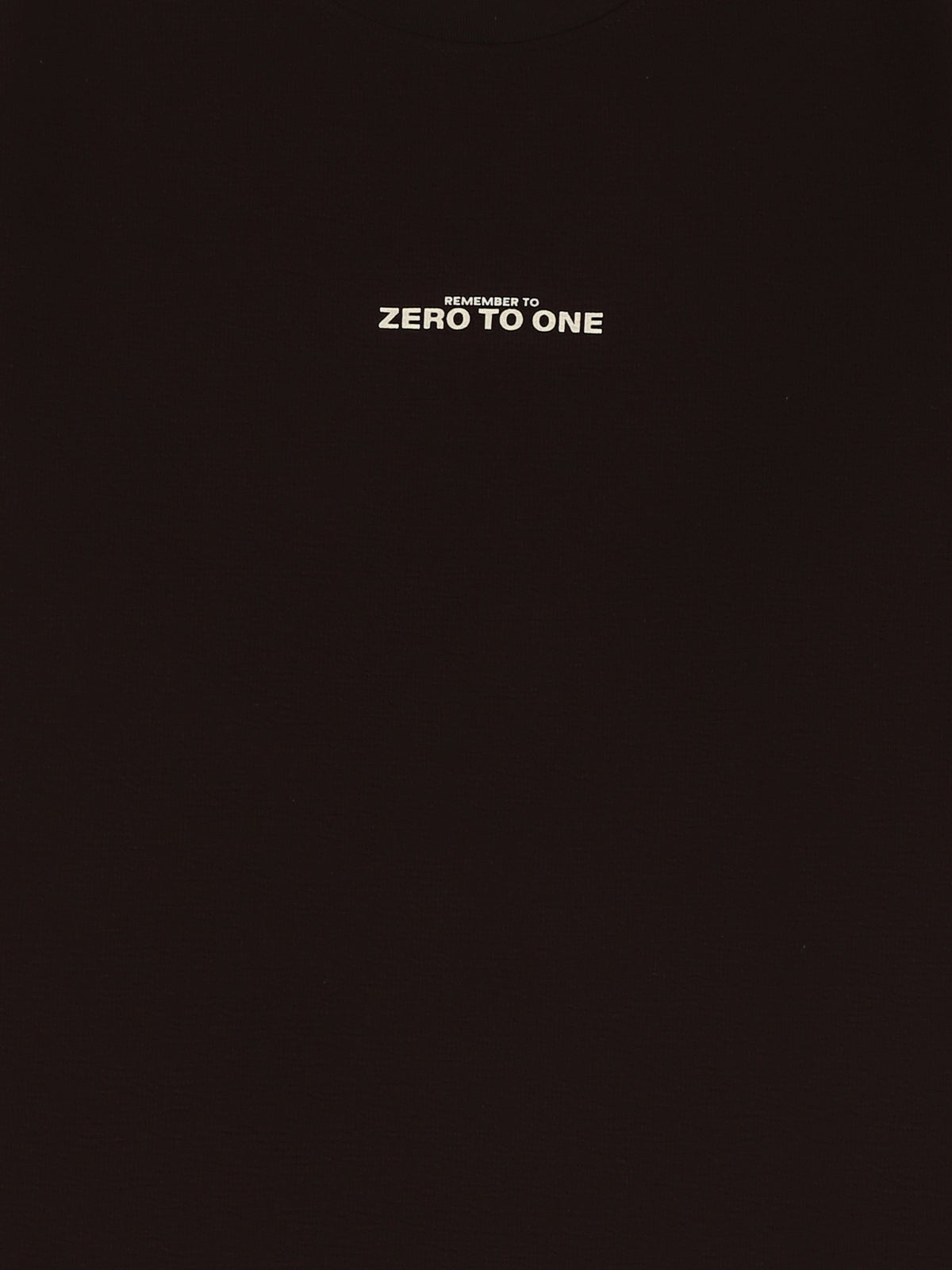 T-Shirt Homme Oversize à Imprimé Zero to One - TSH26S20000084TM1