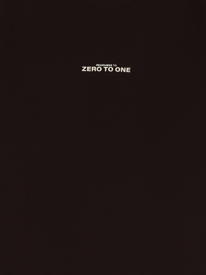 T-Shirt Homme Oversize à Imprimé Zero to One - TSH26S20000084TM1