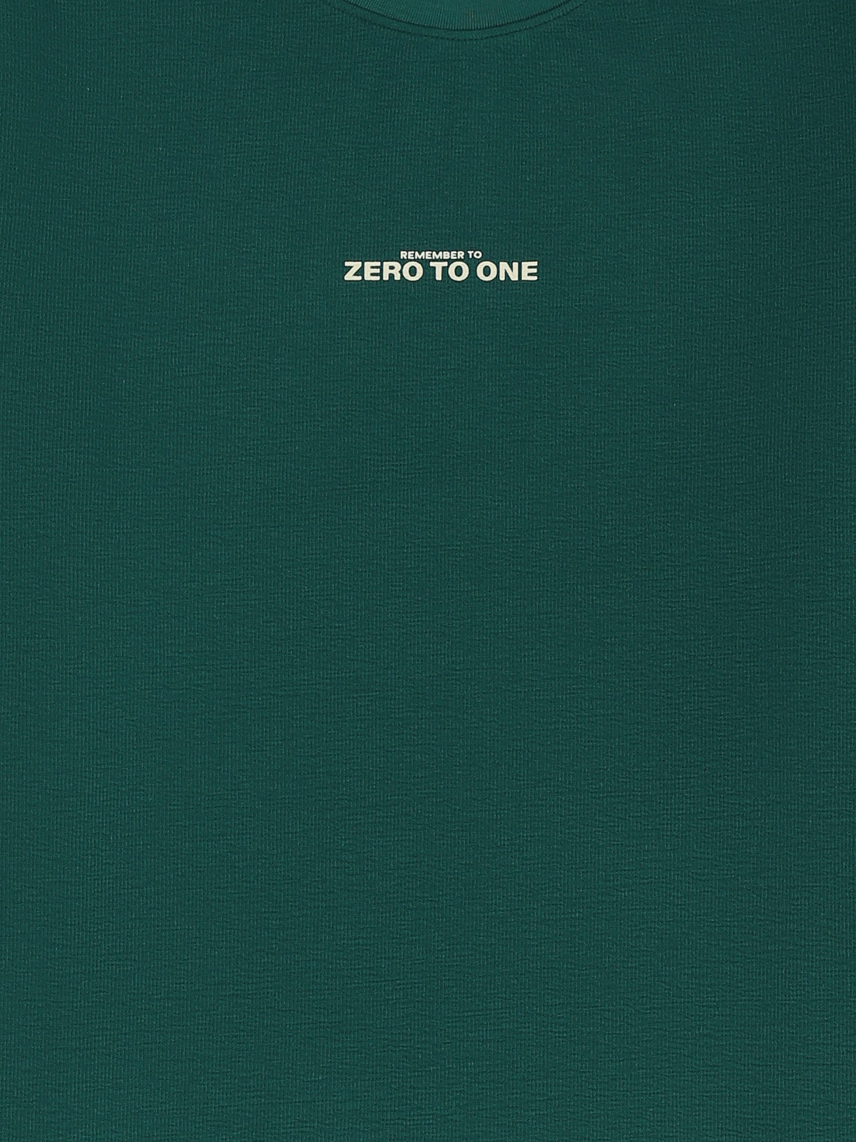 T-Shirt Homme Oversize à Imprimé Zero to One - TSH26S20000084TM1