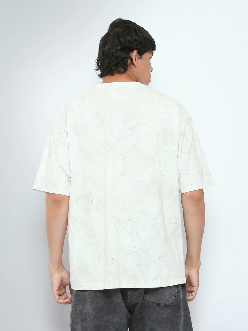 T-Shirt Oversize Homme Imprimé – Style Streetwear Moderne - TSH26SARO20071TM1