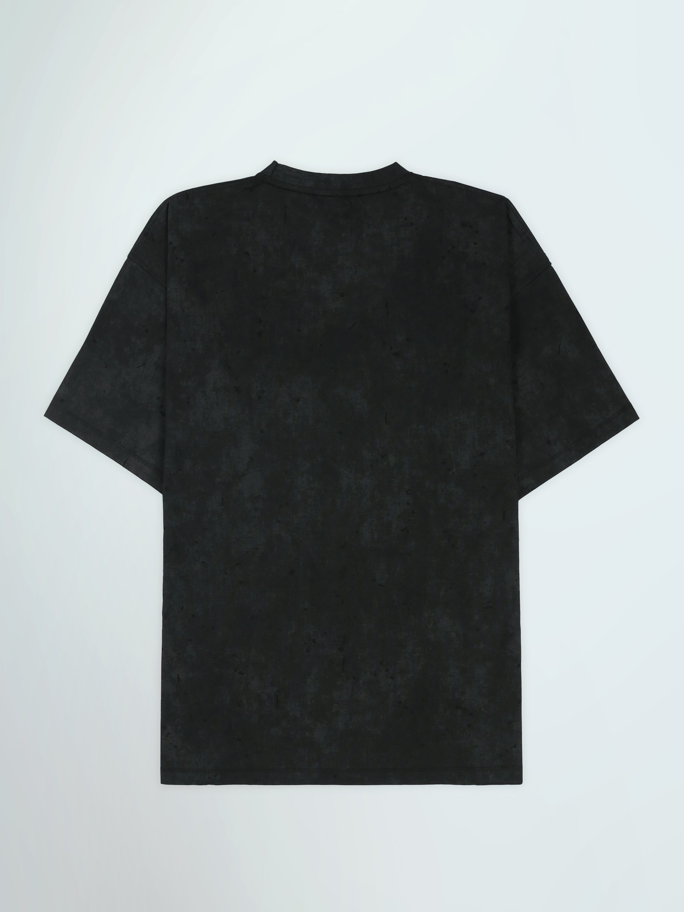 T-Shirt Oversize Homme Effet Délavé à Imprimé Graphique - TSH26SARO20072TM1