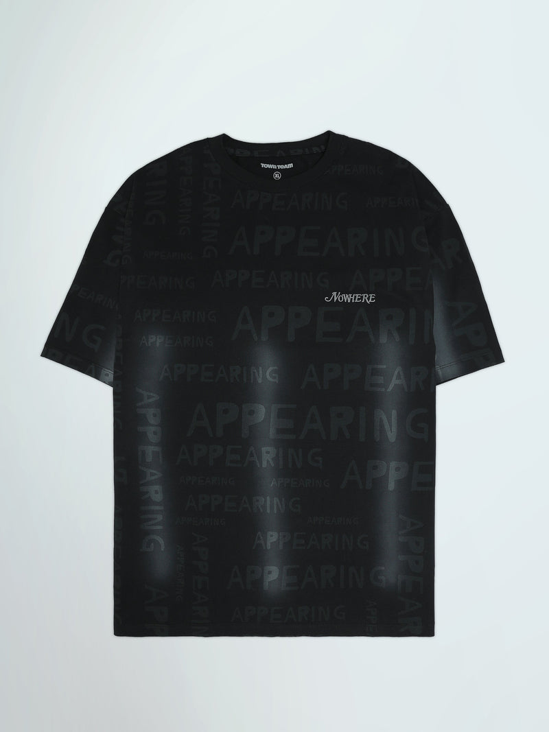 T-shirt Oversize Homme à Imprimé All-Over – Style Streetwear - TSH26SARO20389TM1