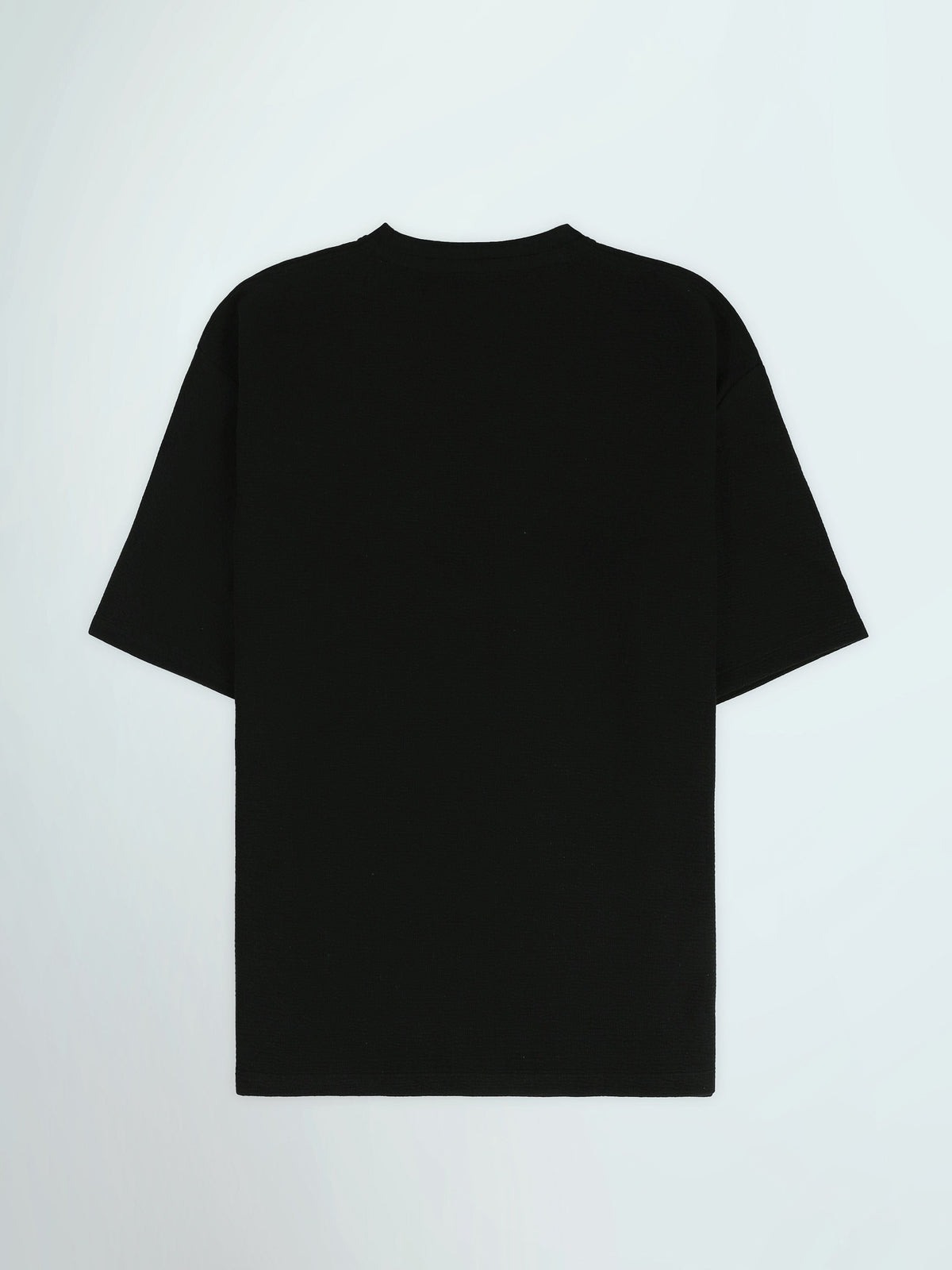 T-Shirt Homme Oversize Basique avec Petit Logo Brodé - TSH26SBRO20070TM1