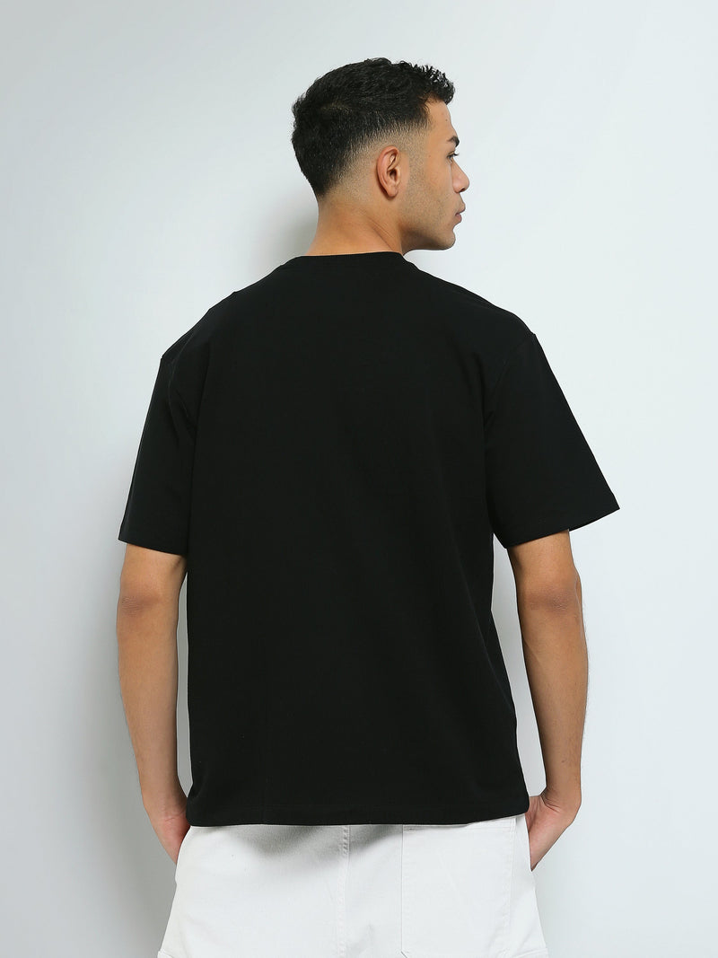 T-shirt Oversize Homme avec Poche à Rabat – Style Streetwear - TSH26SCR20430TM1