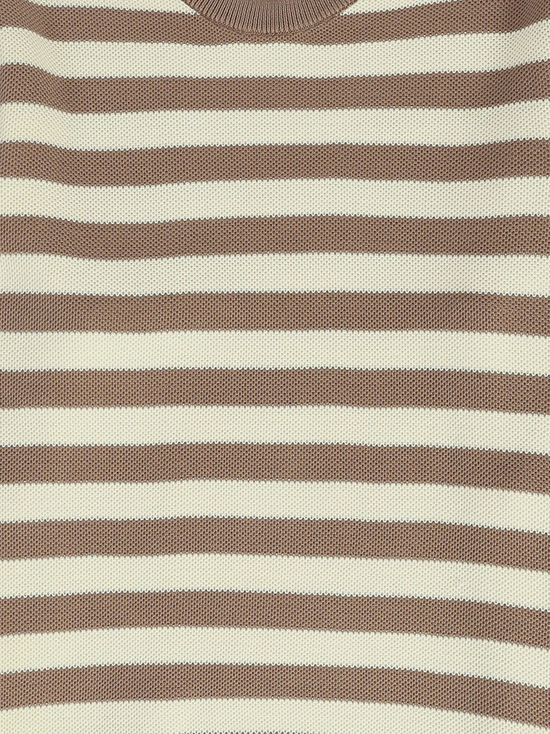 T-Shirt Homme Regular Fit en Maille à Rayures - TSH26SKRS20005TM1